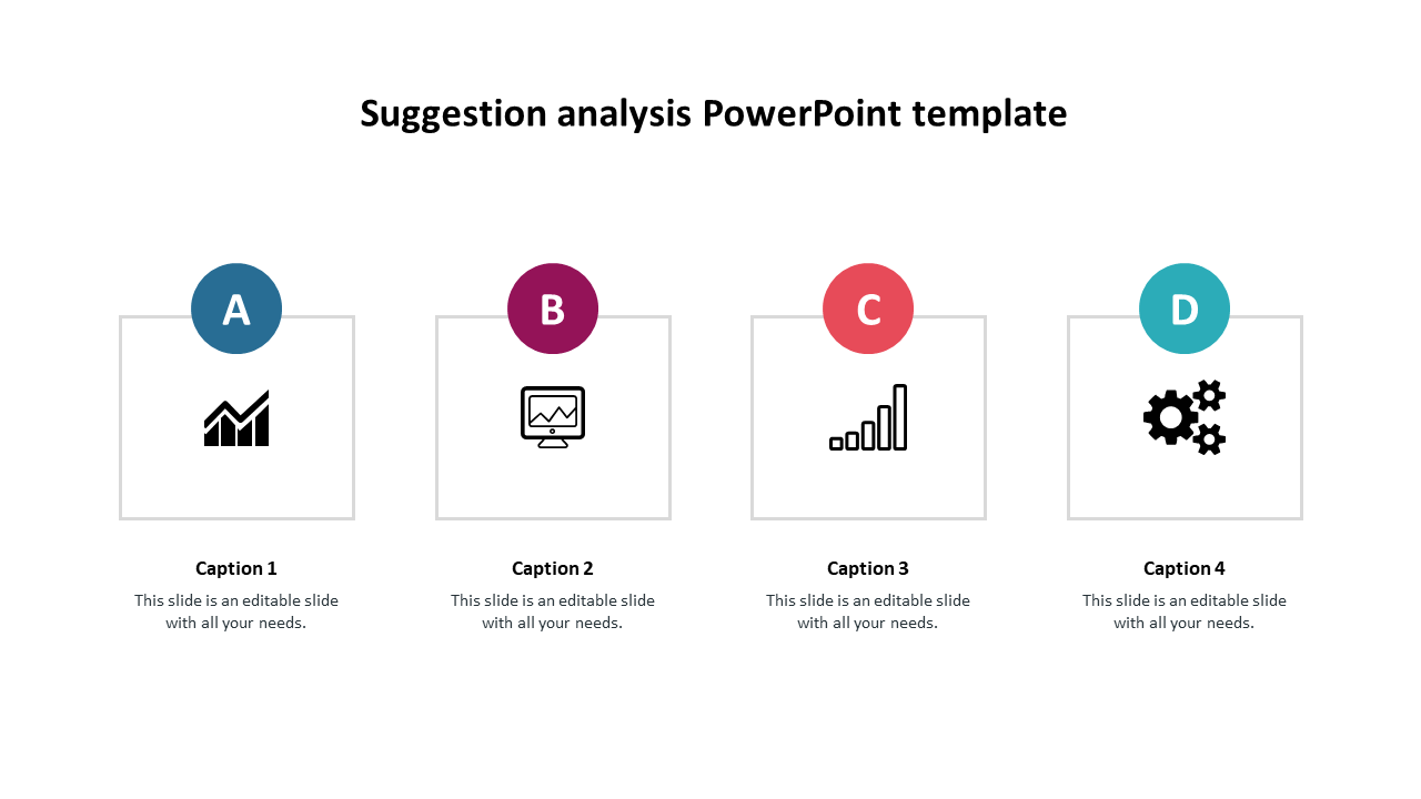 Suggestion Analysis PowerPoint Template Presentation